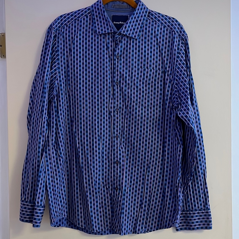 Tommy Bahama long sleeved dress shirt.